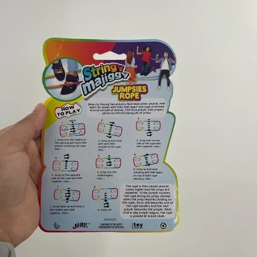Stringy Majiggy Jumpsies Rope New